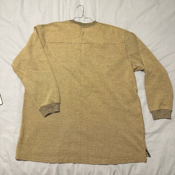 Men's Crewneck Sweater - Tan - Picture 6 of 6